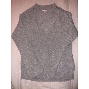 X Cut Sweater